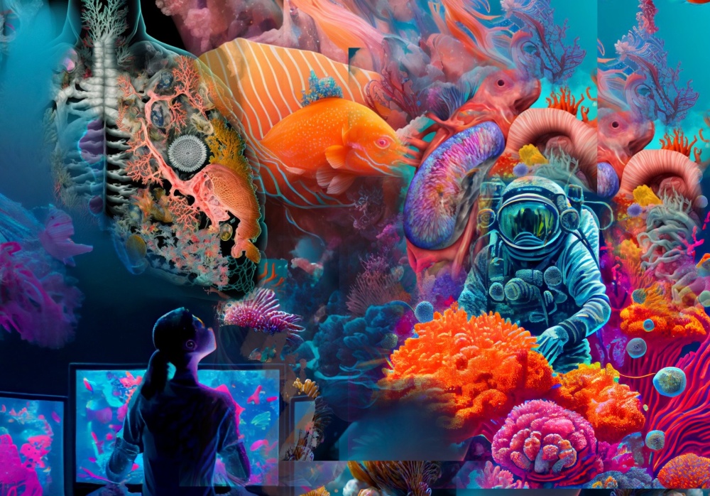 Vanderbilt Radiology Society Feature Brent Savoie's Digital Artwork